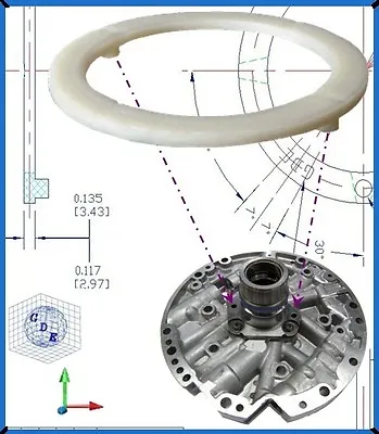 GM Pump Washer UPDATE 4L60E 4L65E 700R4 SILVERADO 4X4 ESCALADE AVALANCHE DENALI • $8