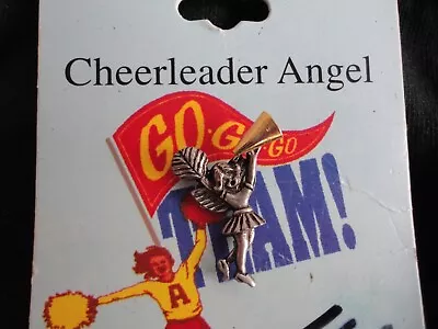 Cheerleader Angel Pin Vintage • $9.99