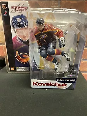 2002 McFarlane's ILYA KOVALCHUK NHL Series 4 Dark Jersey Action Figure Sealed • $10