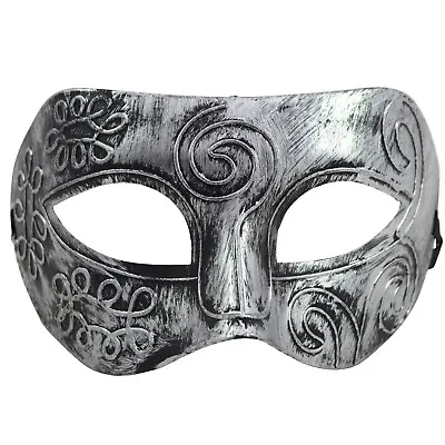 MENS Masquerade ROMAN MASKS | Face Mask VENETIAN Masks | Fancy Dress PROM BALL • £6.49