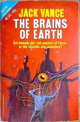 Ace Double M-141  Jack Vance Brains Of Earth & Many Worlds Magnus  1966 Usa Pb • £4.99