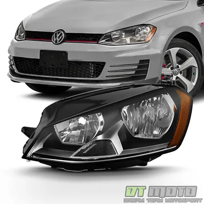 $117.96 • Buy New [Left, Driver Side] 2015-2017 Volkswagen Golf MK7 Halogen Headlight Headlamp