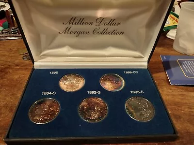 Million Dollar Morgan Set Tone Coins • $135