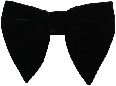 Levao Men's Velvet Vintage Bow Tie Tuxedo Big Bowtie • $29.97
