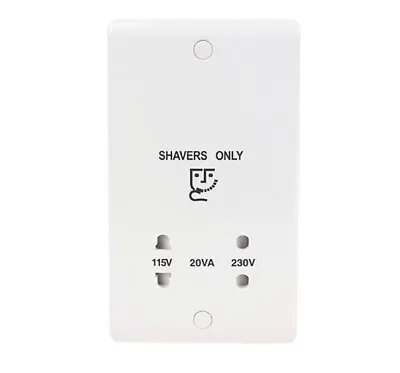 Lap Shaver Socket dual Voltage .115v/230v • £12.99