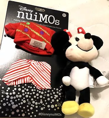 Minnie Mouse NuiMOs Plush With Tag Intact And New Nuimo Holiday Outfit • $14.95