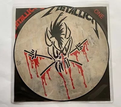 Metallica - One - Demo Live - 12  Picture Disc - 1994 Vertigo Records • £40