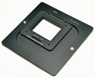 New For Rotate Adapter Mamiya 645 Back For Linhof 4x5 Accessory • $293.50