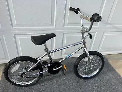 Vintage 1989 Mongoose Mitygoose 16  Chrome BMX Bike Loop Tail • $99