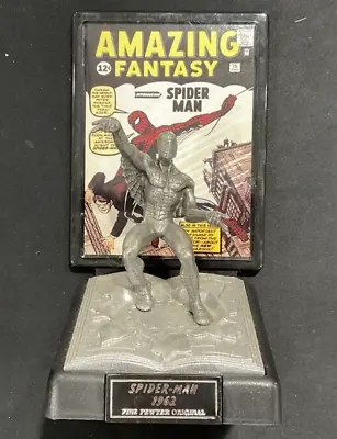 Amazing Fantasy #15 Pewter Figure Mini Statue 1996 Spider-Man Marvel Comics • $17.53