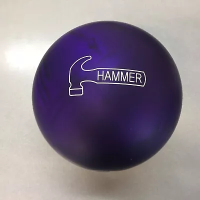 Hammer Purple Pearl Urethane Purple Pin  Bowling  Ball  13 LB.  New In Box  #087 • $129.95