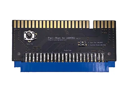 Pac-Man JAMMA Adapter Board - Also Fits Ms. Pacman Arcade 🏅 90-day Warranty  • $18.99