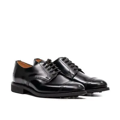 £150 • Buy Sanders 1128b Military Derby Shoes In Black