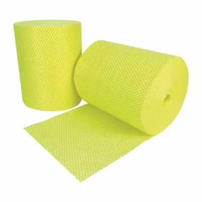 £35.47 • Buy EcoTech Envirolite Super Antibacterial Cleaning Cloths - Yellow - Roll Of 2x500