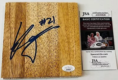 Karter Knox Signed 6x6 Parquet Floorboard Nba Basketball Overtime Elite Jsa Coa • $40.99