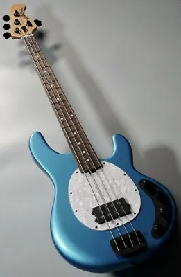 *NEW* MUSIC MAN STINGRAY Special Roasted Maple Neck Speed Blue Active 1H Bass • $3157.48