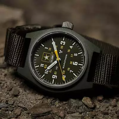 Marathon 34mm Official Us Army™ Mechanical Field Watch (gpm) Ww194003sg: New • $272.97