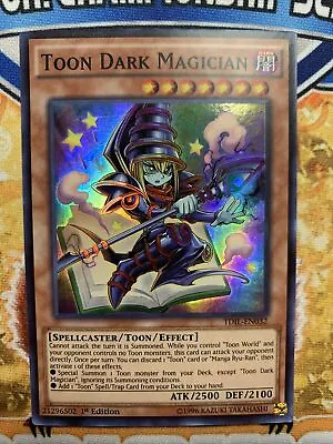 YUGIOH Toon Dark Magician TDIL-EN032 1st Edition NEVER PLAYED! • $7.95