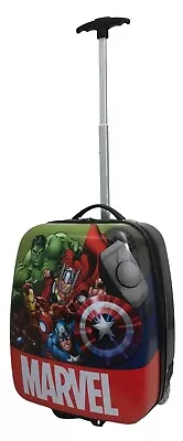 New With Tag Marvel Avengers Comics Kid's 16  Rolling Luggage • $59.99