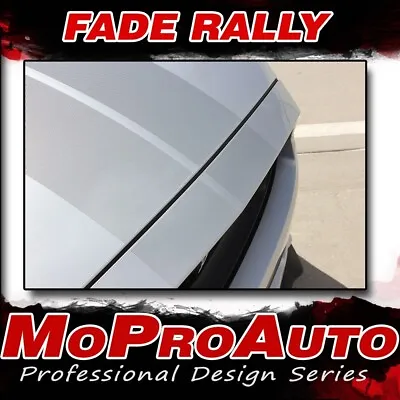 2015-2017 FADE RALLY Ford Mustang Hood Fading Racing Stripes Vinyl Graphic Decal • $339.99