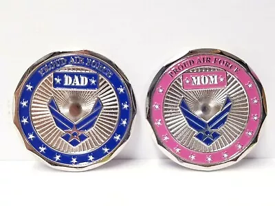 United States Proud Air Force Parents Of An Airman ~ Challenge 1.75  Coin • $13.32