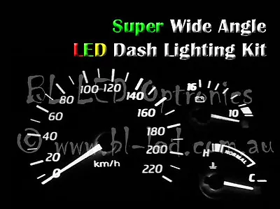 White LED Dash Cluster Light Kit Fits Nissan Patrol GQ • $17.95