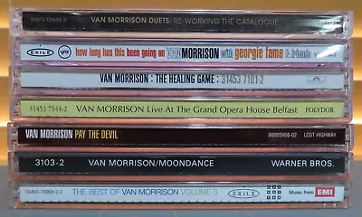 7 Van Morrison Cd's - Moondance Healing Game Best Of Vol. 3 Duets... • $16.95