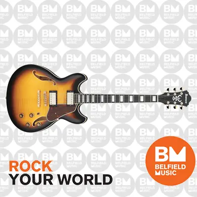 $1349 • Buy Ibanez AS93FM Artcore Electric Guitar Semi-Hollow Antique Yellow Sunburst