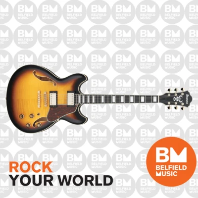 $1349 • Buy Ibanez AS93FM Artcore Electric Guitar Semi-Hollow Antique Yellow Sunburst