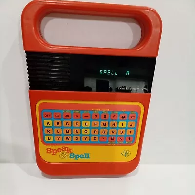 Vintage 1978 Texas Instruments Speak & Spell - Tested And Working • $29.99