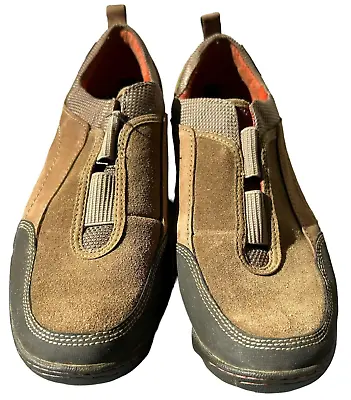 Merrell Mimosa Kangaroo Brown Slip On Hiking Outdoor Comfort Shoes Womens 8.5 • $29.99