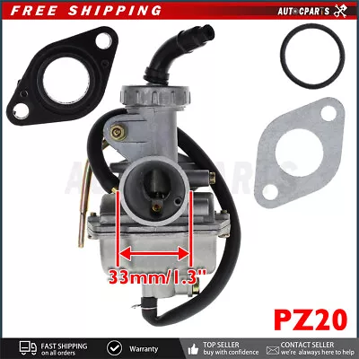 PZ20 Carburetor Gaskets For American Dirt Bike Yamaha YZF R6 V Star 1100 • $12.93