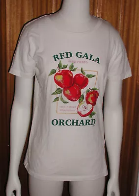 NWT J.Crew Factory Collector's Tee Red Gala Apple Orchard T-Shirt S • $19.99