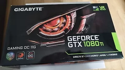 £142 • Buy GIGABYTE NVIDIA GeForce GTX 1080 Ti 11GB OC EDITION GDDR5X Graphics Card 
