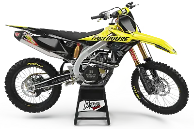 Suzuki RMZ 250 2004 2005 2006 04 05 06 Graphics Kit Motocross Decals MX Dirtbike • $276.40