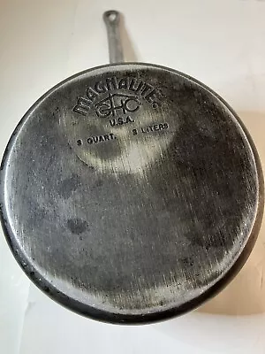 Vintage GHC USA MAGNALITE PROFESSIONAL 3 Quart Saucepan 5301 • $25