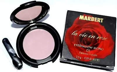 MARBERT La Vie En Rose Eyesshadow Mono 01 Femme Fatale New • £10.35