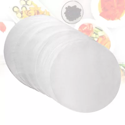  50 Pcs White Nonstick Greaseproof Barbecue Paper Cake Pan Liners • £8.55