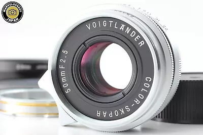 [MINT W/ Hood ] Voigtlander Color Skopar 50mm F/2.5 For Leica L39 From JAPAN • $569.99