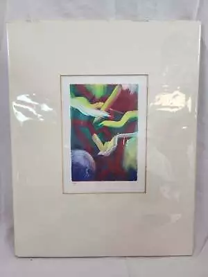 R. Beeston 4 X5-3/4  Monotype Signed By Artist 1989 - Matted • $50
