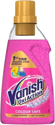 Vanish Gold Oxi Action Gel Fabric Stain Remover Colour Safe 750ml • £7.99