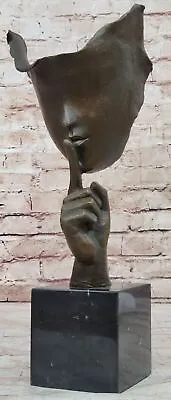 Salvador Dali Contemporary Art Tribute Bronze Statue Sculpture Marble • $149.50
