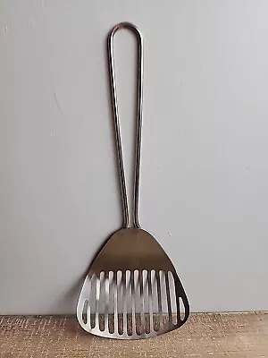 Vintage Metal SLOTTED SCOOP / Strainer / Spoon/ Ladle / Spatula 10  • $9.50