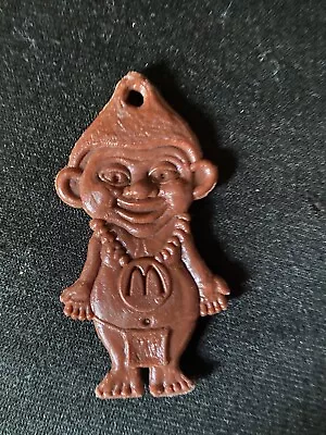 Rare Vtg McDonalds Happy Meal Childs Toy Hawaii Tiki Troll Man Charm Mini Hooie • $24.95