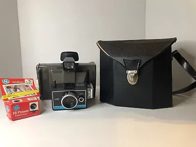 Old Vintage Polaroid Colorpack II Land Camera With Case Flash Cubes UNTESTED • $24.99