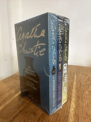 £16.99 • Buy Agatha Christie 3 PB Set Buckle My Shoe - Affair At Styles - Peril At End House