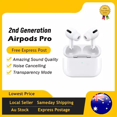 Apple AirPods Pro 2nd Generation 2023 With MagSafe Case (USB‑C) ​​​​​​​ • $375