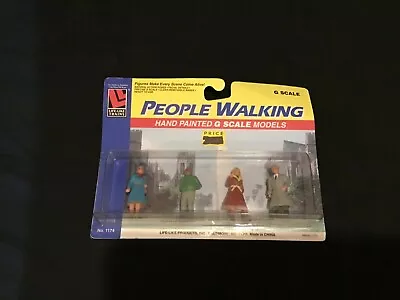 Life - Like Trains Hand Painted People Walking #1174 G Scale New Old Stock • $8.49