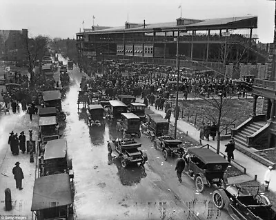 OPening Day  Wrigley Field 1923 Chicago  Photo 8X10 • $7.99