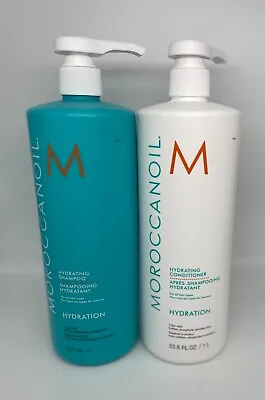 SAME DAY SHIP! Moroccanoil Hydration Shampoo And Conditioner 33.8oz. • $92.99